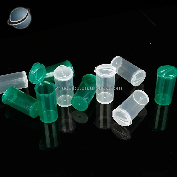 small plastic cosmetic bottle 5 ml mini round shape empty cosmetic stackable jar audit
