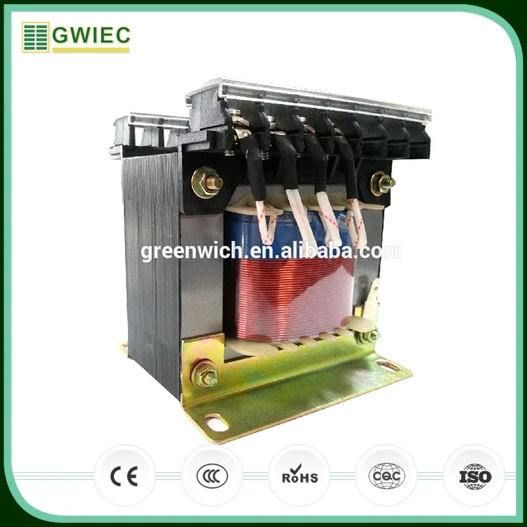 GWIEC China Export Single Phase JBK3 220V Ac Transformer Step Down Transformer