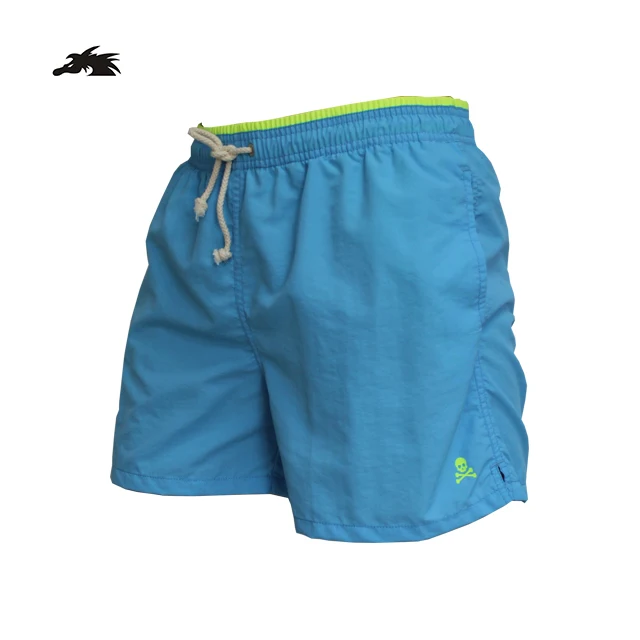 Branded Magic Print Color Changing Swim Trunks Beach board Shorts man swimwear