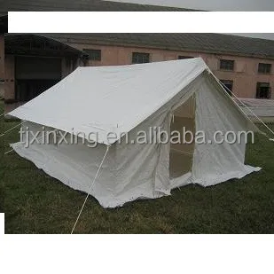 Stock UN disaster relief tent refugee tent