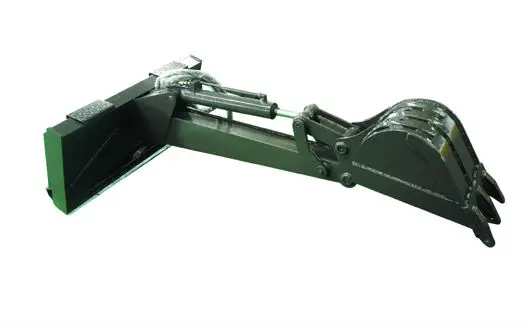 backhoe arm  skid steer loader attachment