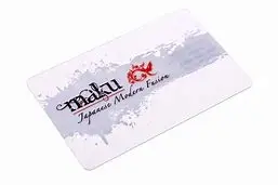 Hot selling printing plastic luxury custom die cut business cards