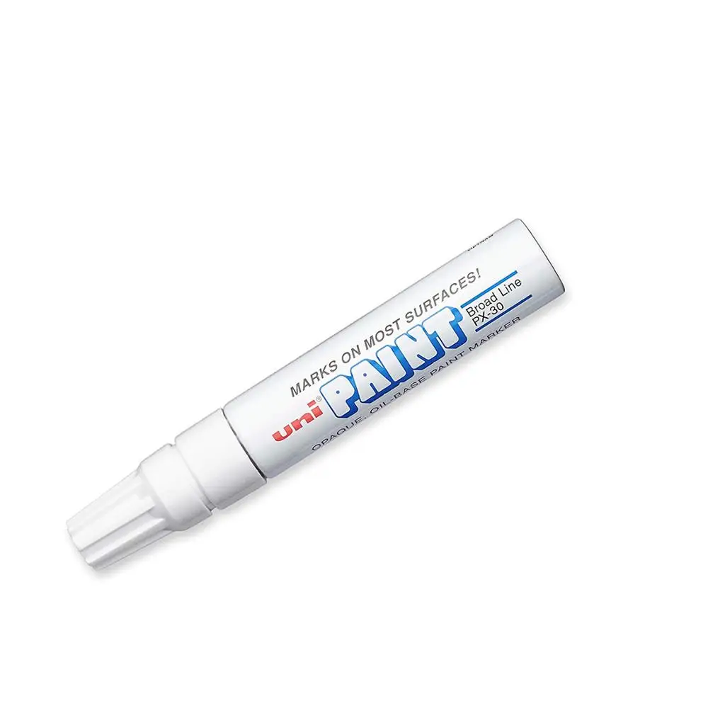 Uni PX-30 черный масляная краска маркер для белой доски из металлического стекла древесно-пластиковый каменные напольные мм металлическое долото наконечник
