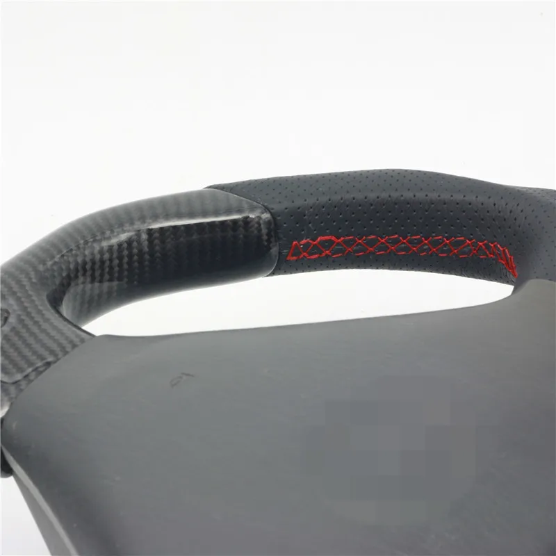 Автомобильное гоночное Рулевое колесо для TOYOTA LAND CRUISER, рулевое колесо из углеродного волокна, индивидуальный дизайн