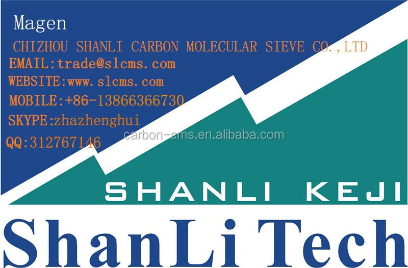 China Shanli zeolite molecular sieve 3A adsorbent price