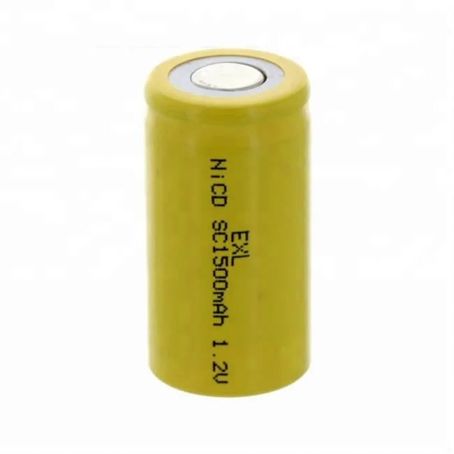 EJD-SC1500 high rate 10C nicd 1.2v sc1500 sub-c 1500mah ni-cd rechargeable battery for Cordless drill power tool