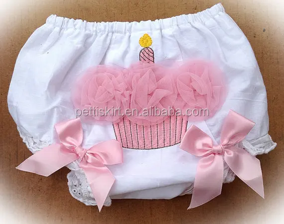 
Adorable Baby Plain Cotton Bloomers Toddler Baby Birthday Gift Beautiful Diaper Cover 