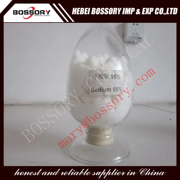 sodium formate 95% leather use