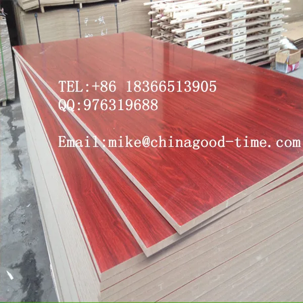 
Melamine Laminated MDF sheet board/Melamine Particle Board 