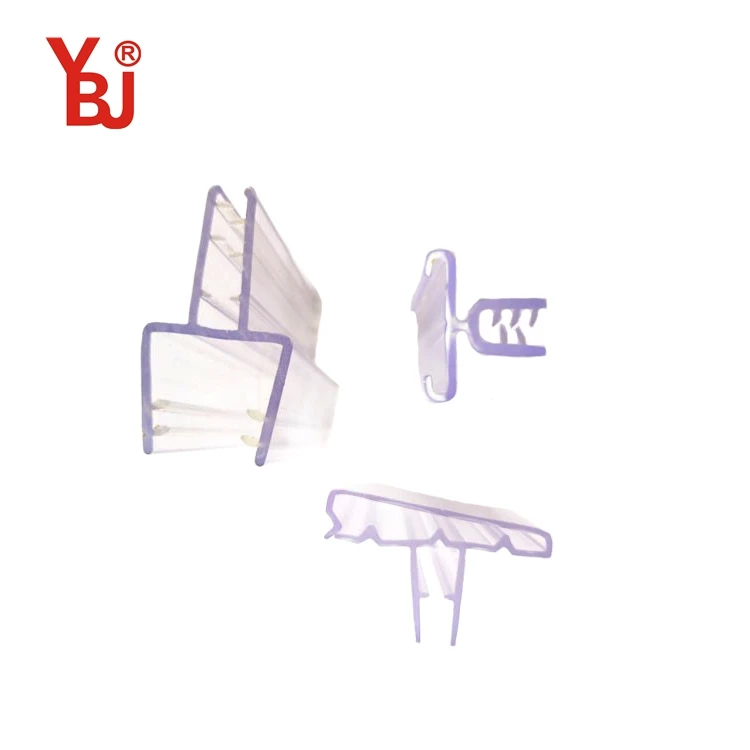 
Tailor Different Type Co-extruded Clear PVC Supergrip Flexible Hinged Data Clip to Hold Sign 