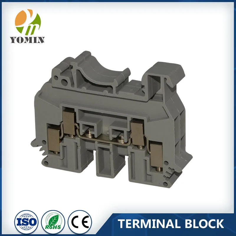 China Manufacturer Supply Terminal Block Connector Electric Terminal Block UDK4 Series YOMIN