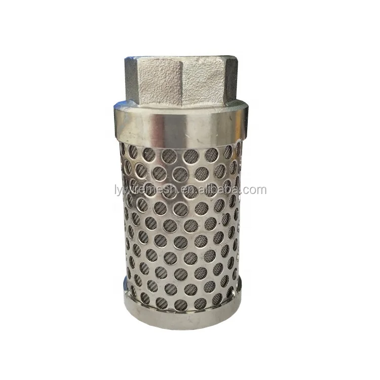 1 2 5 10 15 25 35 micron porous metal sintered wire mesh pipeline coarse filter series