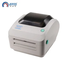 JEPOD XP-470B 4inch high quality clothing tags supermarket price sticker printer new thermal bar code QR code label printer