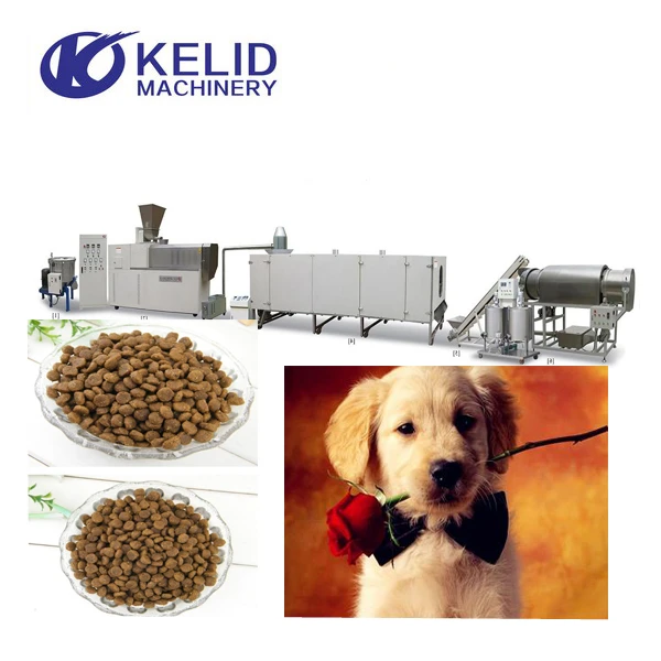 Полностью производственная линия, машина для производства сухого корма для собак