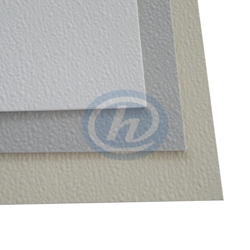 Fiberglass flooring and wainscoting panels for refrigerated storage