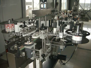 TBK-630 Automatic Adhesive Labeling Machine for Juice Round Bottles