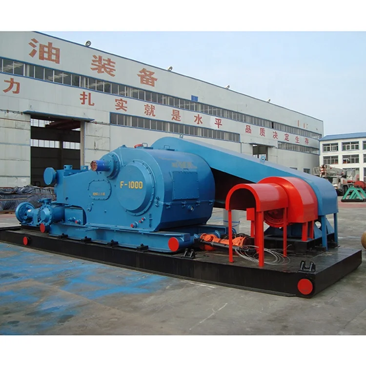 
F1000 High Efficiency Oil Gas Oilfield Hydraulic Mud Pump for Drilling Rig 