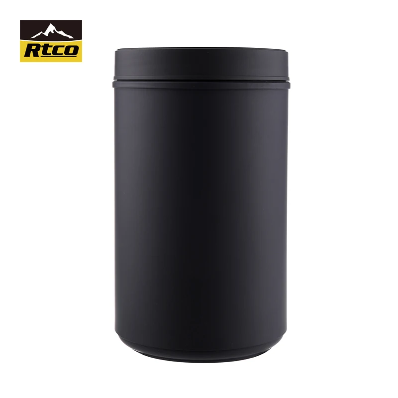 Manufacturer Square Food Grade Plastic Jar For Protein Powder