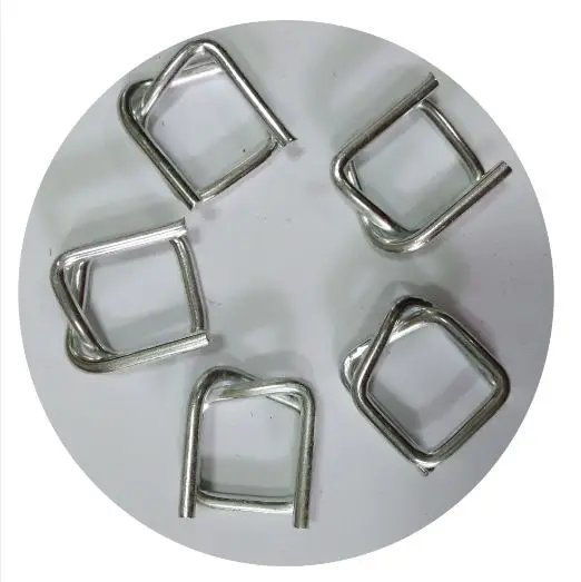 Высококачественная металлическая проволочная обвязочная пряжка из китая