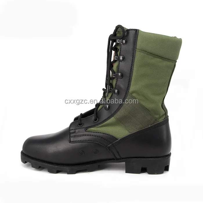 
Military Black Leather Tactical Combat Army Jungle Boots 