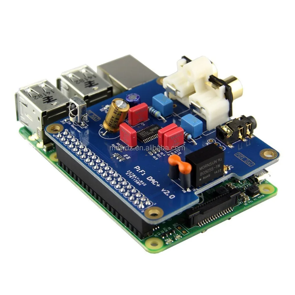 for Raspberry Pi PIFI Digi DAC+ HIFI DAC Audio Sound Card Module I2S interface for Raspberry pi 3 2 Model B B+ Digital Audio Car