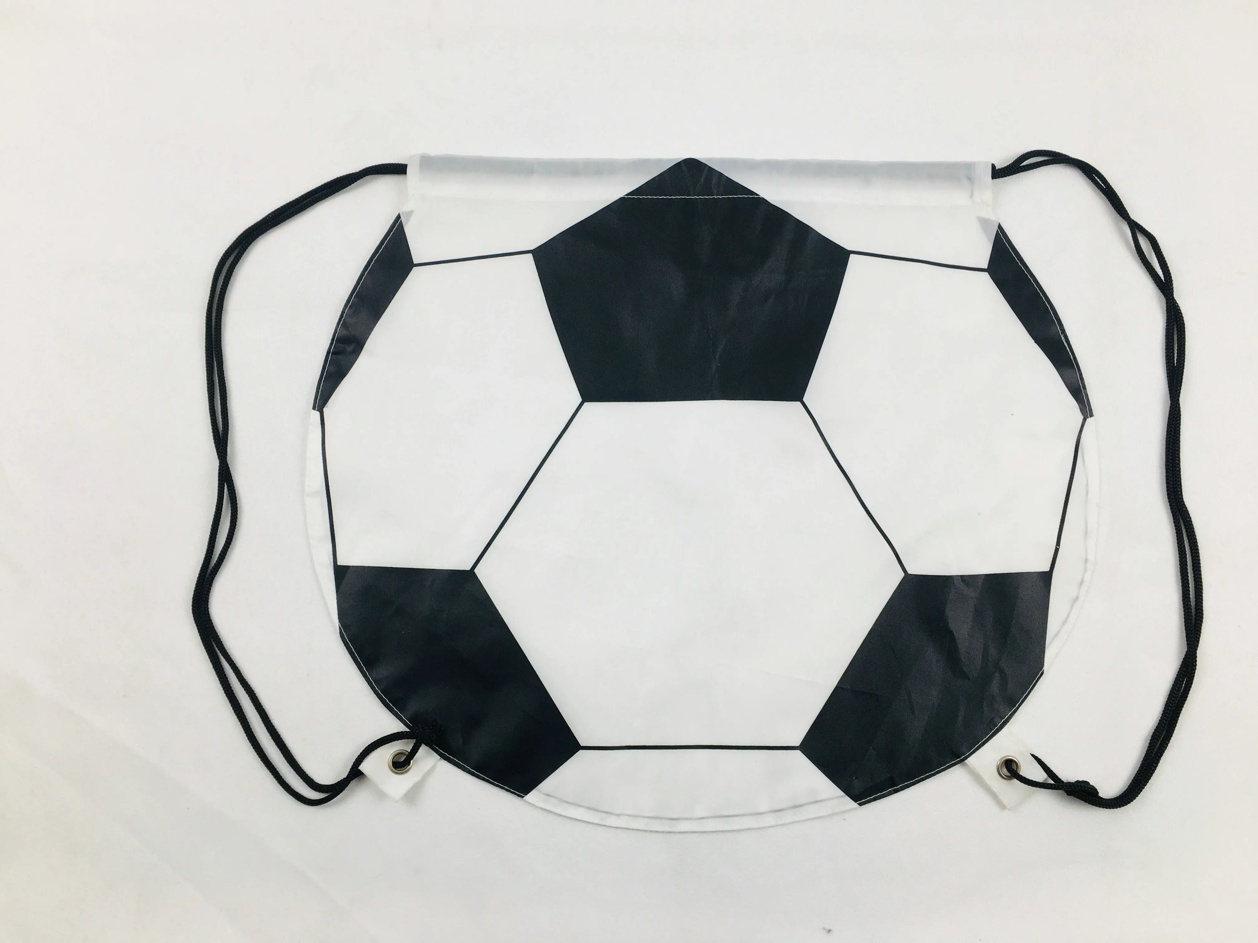 Drawstring Rugby Bag Folding up Football Storage Backpack