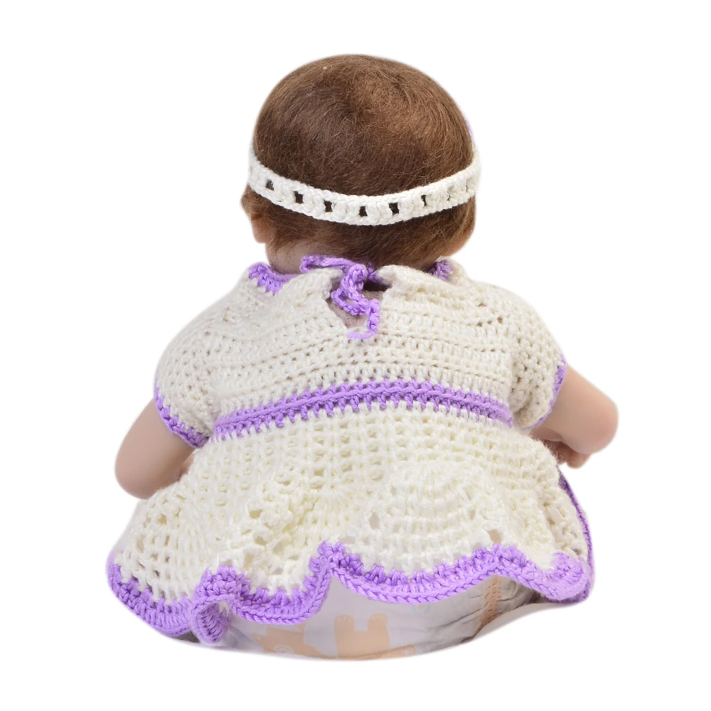 
Sleeping Lifelike Reborn Girl Baby Doll 17'/43 CM Silicone Vinyl Realistic Babies Newborn Handmade Doll Toy Kids Birthday Gift 