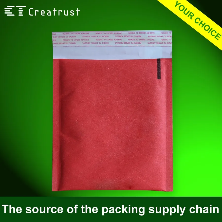 Bubble envelope colorful printing A4 size envelopes for cloth