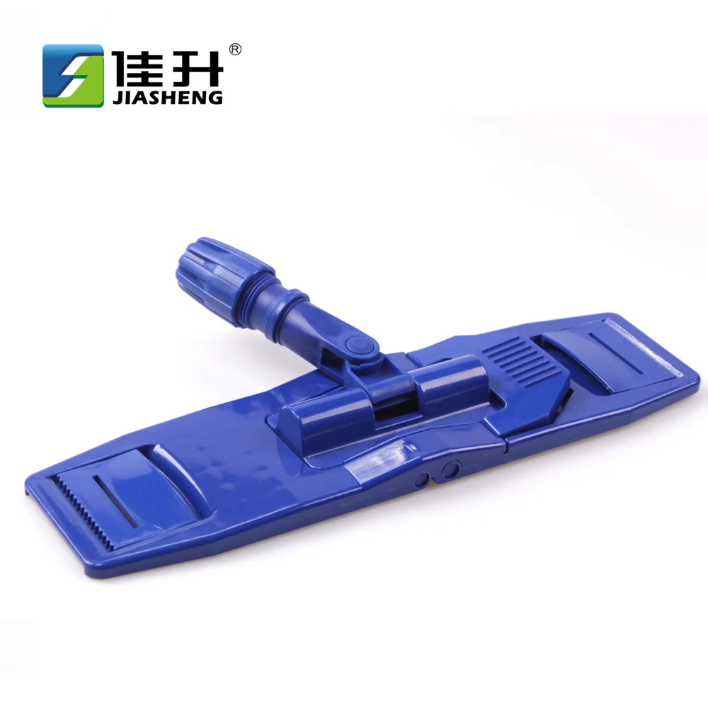 Industrial Plastic flat mop frame with Microfiber mop pad 40cm
