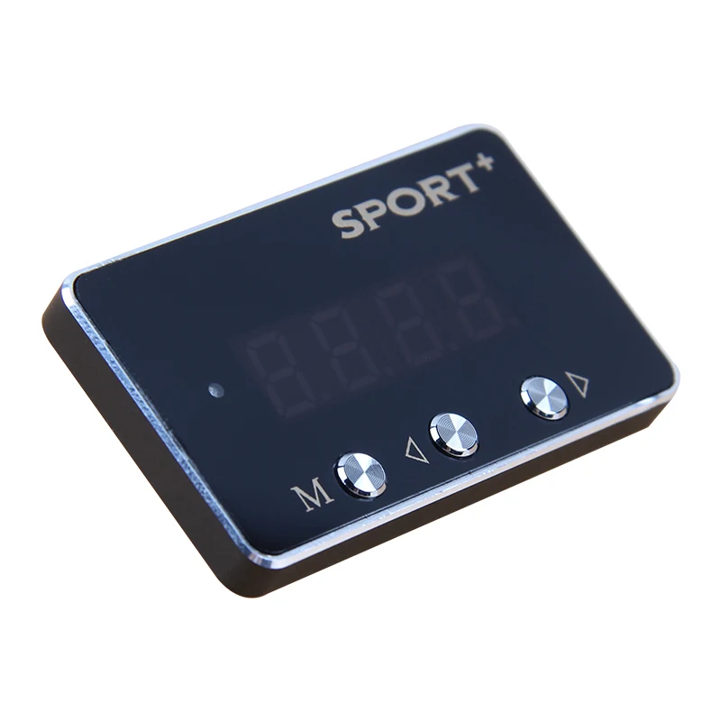 China Silver Ultra Thin Car Electronic throttle controller with Double Chip Control 6 Mode Function