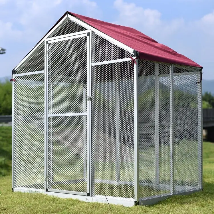 new aluminum bird aviary breeding cage