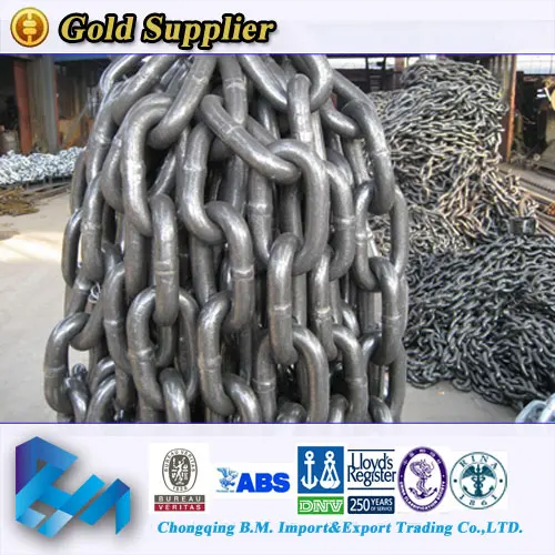 china U2 U3 Grade Stud link anchor chain for sale