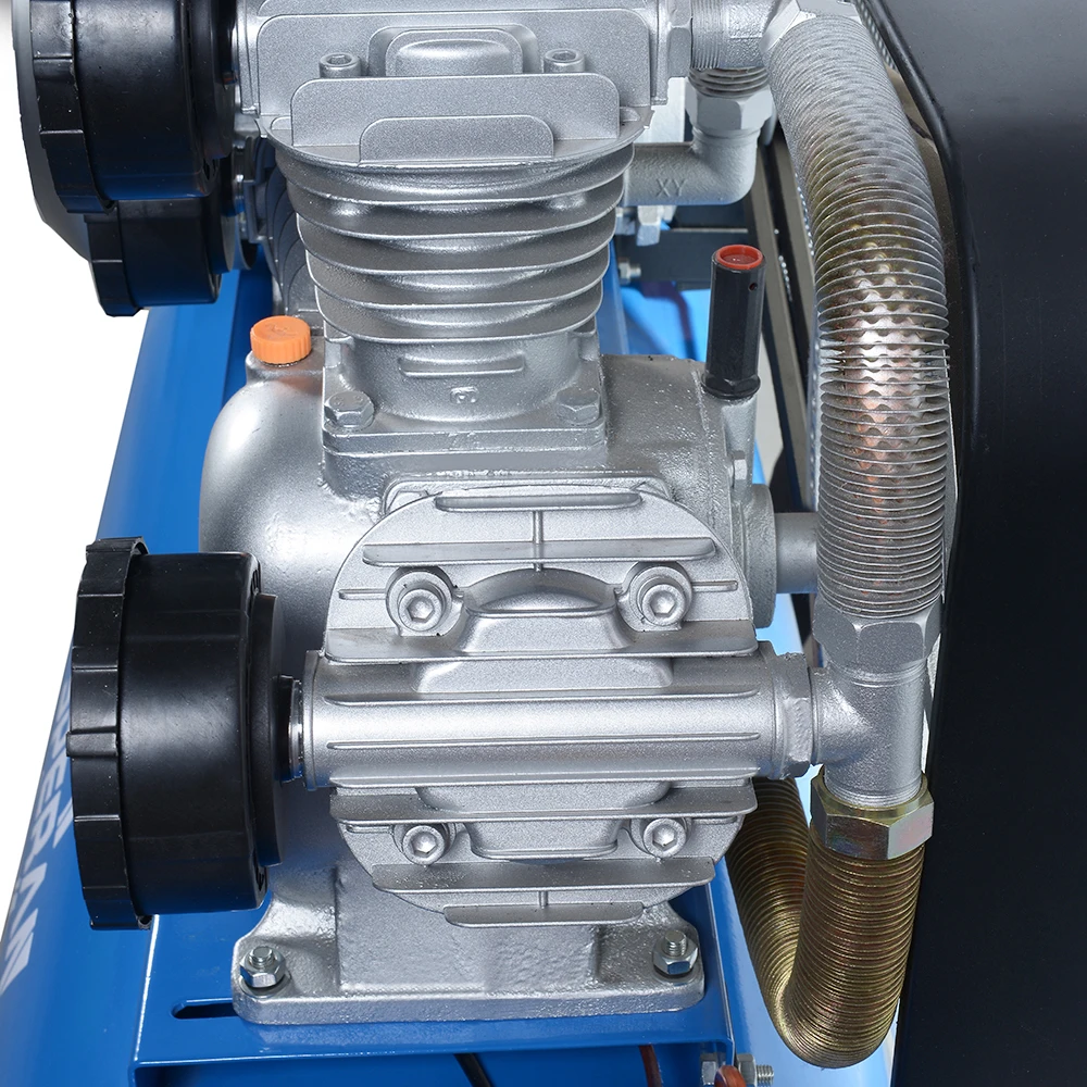 5.5kw 7.5hp 3-cylinder air compressor 500 litre for painting cars