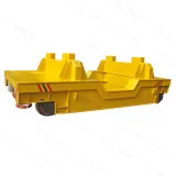 Customized steel ladle transfer cart trolley