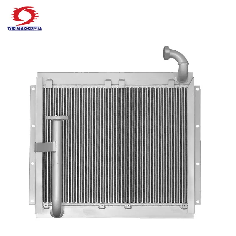 Customized Bar and Plate Aluminum Air Compressor Oil Cooler