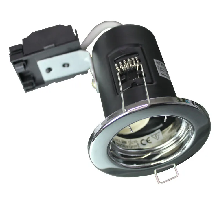 Fire Rated GU10 Downlights Fixed / Tilt with LED bulbs Ceiling Spots