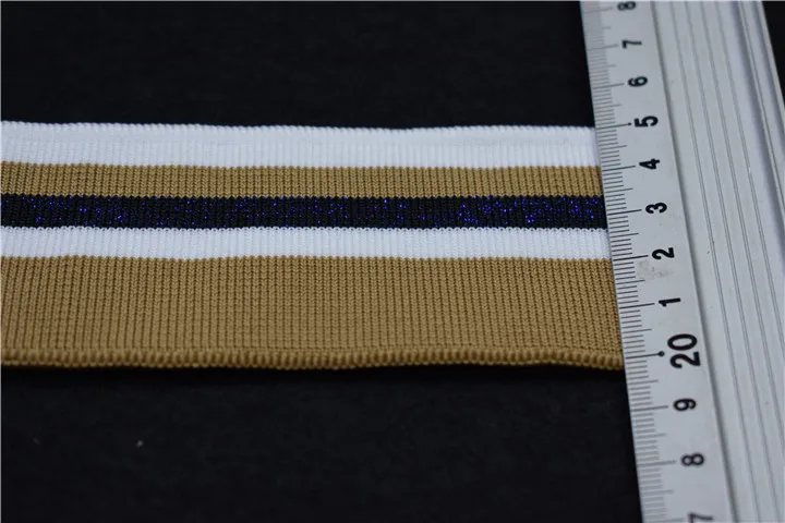 Polyester 1*1  5cm Knitting rib boat