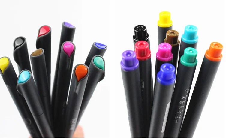 2019 new item hot in Amazon  0.38mm colorful fineliner pen,Graphic Fineliner, color marker pen