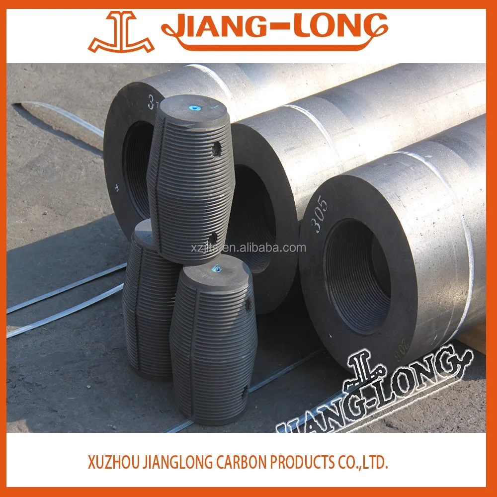 RP HP UHP графитового электрода с соской для продажи