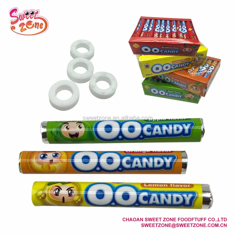 Mix Fruit Tablet Candy Roll O O Candy