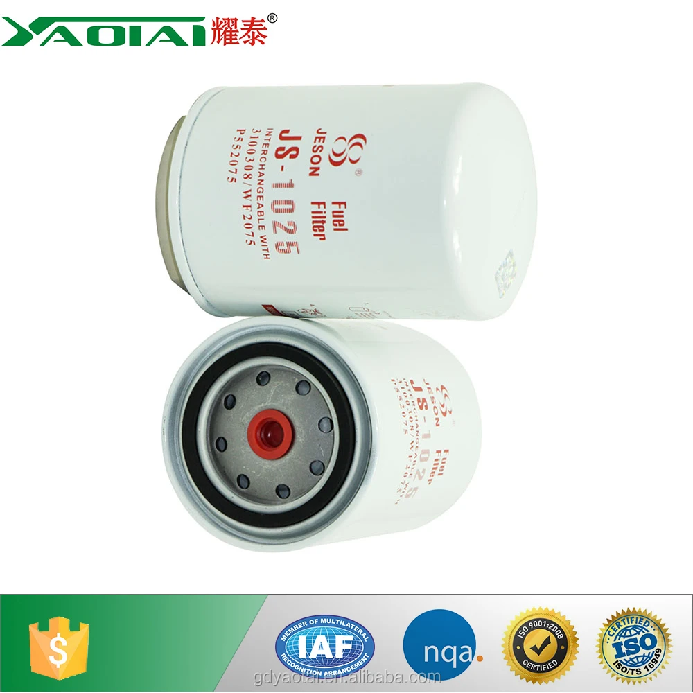 Water filter spin on 3318318 WF2075 P552075 BW5075 WC-5713 125652107 299083 3100308 3305370 4228689 991218318 J318318 PMWF2075