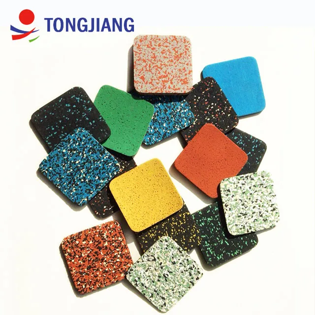 anti-slip anti-noise  Fitness Rubber Mat Flooring Rolls