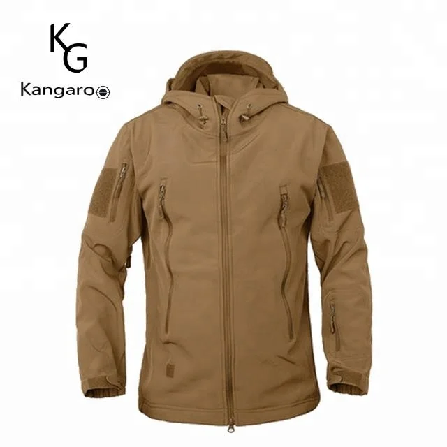 Combined softskin Lightweight Waterproof  polar fleece  tactical Jacket