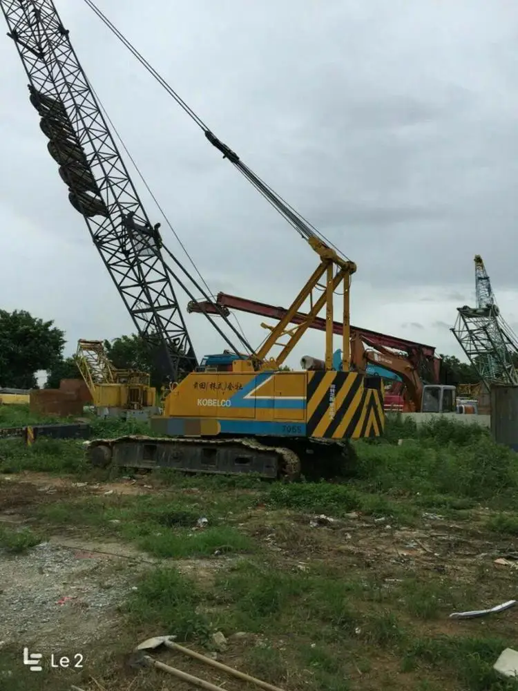 Kobelco 7055  55Tons 50tons Japanese crawler  crane,Hitachi KH180-3 crawler crane