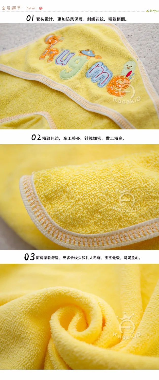 2015 настоящее бесплатная доставка мультфильм emboidery чистого хлопка одеяла новорожденные пеленальные весна держит Parisarc новорожденный спальный мешок