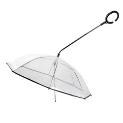 Hot Sale Folded Pet Umbrella Transparent Dog Umbrella