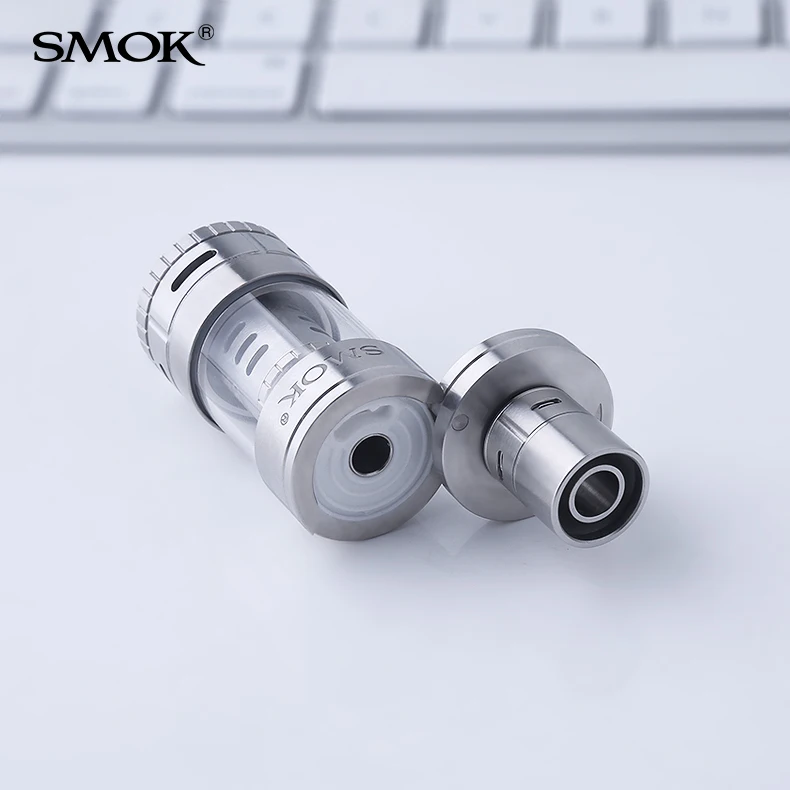 
Best ecig rebuildable atomizer SMOK TFV4 Kit with tripple , quad coils head airflow adjustable pyrex sub ohm tank 