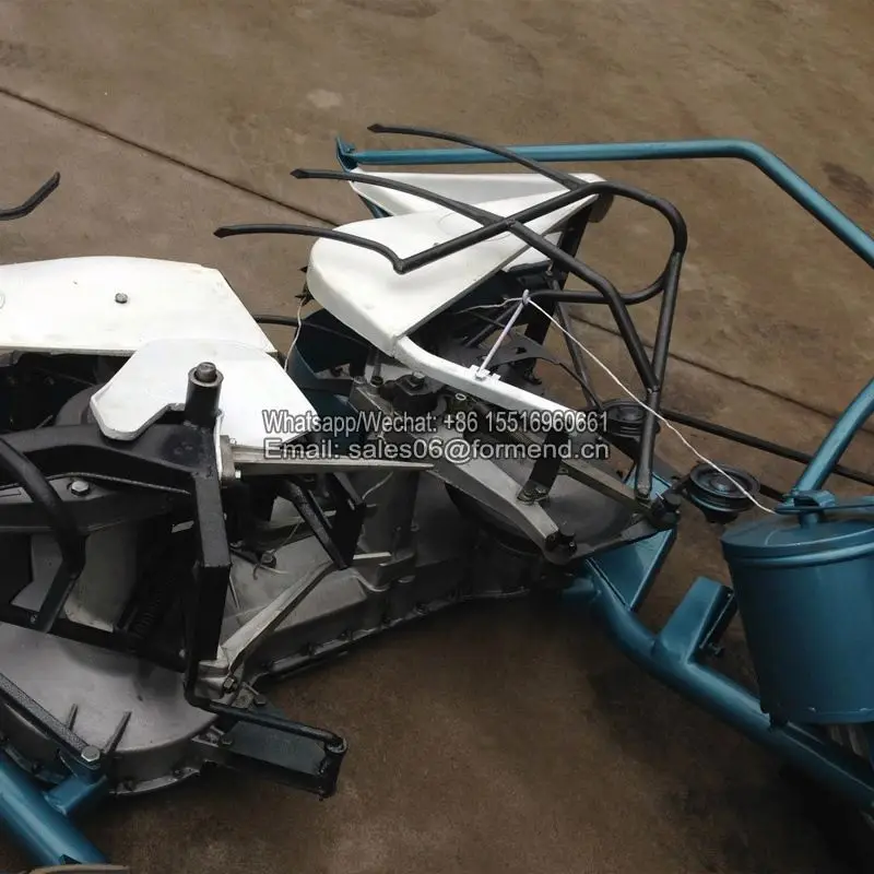 2019 new model 4 wheels BCS diesel paddy small rice reaper binder machine price