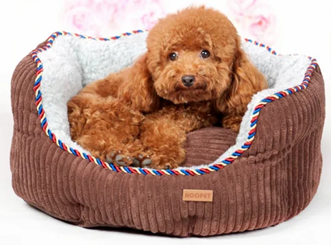 
Dog& Cat House Bed Thick and Solid Warm Resistance to Bite High Qulity S M L red bule brown 