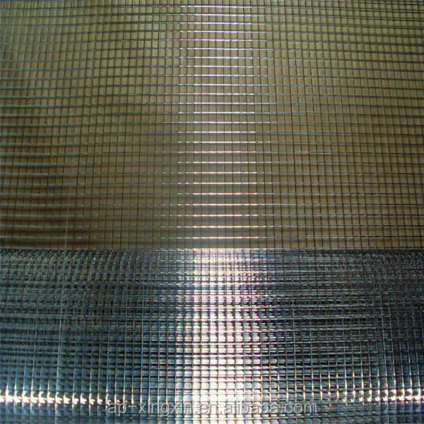 Galvanized weldled wire netting, square hole opening wire mesh, iron wire welded nets (I - 039)